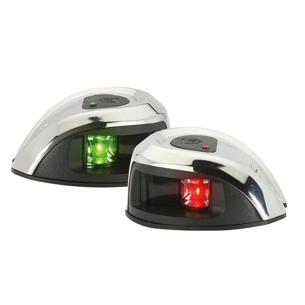Attwood, LED-lanterne set-top montert styrbord/babord 12V, 2NM, 29,8mm