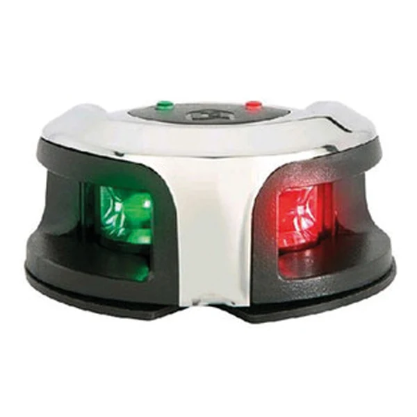 Attwood, LED-lanterne toppmontert dobbel 12V, 2NM, 225º, 29,7 mm