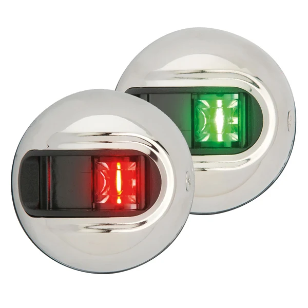 Attwood, LED-lanternesett, sidemontert styrbord/akter, 12V, 2NM, 19009:2015