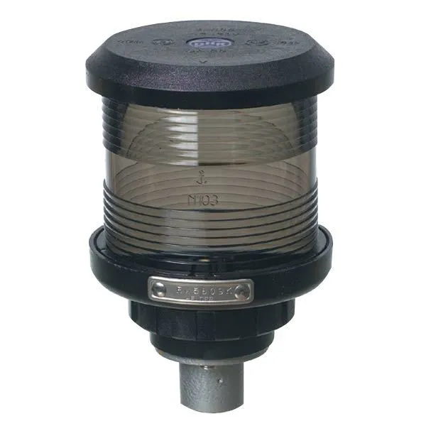 DHR, Klarsignallanterne, 20 meter, IP56, 140 mm høy, Ø 92,0 mm, 1/2" rørtilkobling, Solas godkjent