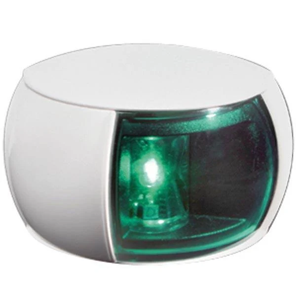 Hella, LED-lanterne styrbord, 12-24V, Hvit, IP67