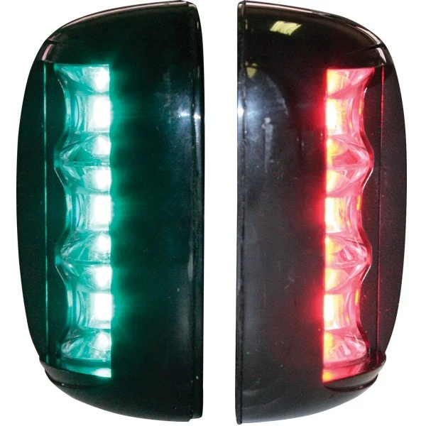 Lalizas, FOS LED-lanterne - Styrbord/babord sett, 12-24Vdc, 1,5W, 2NM, IP67