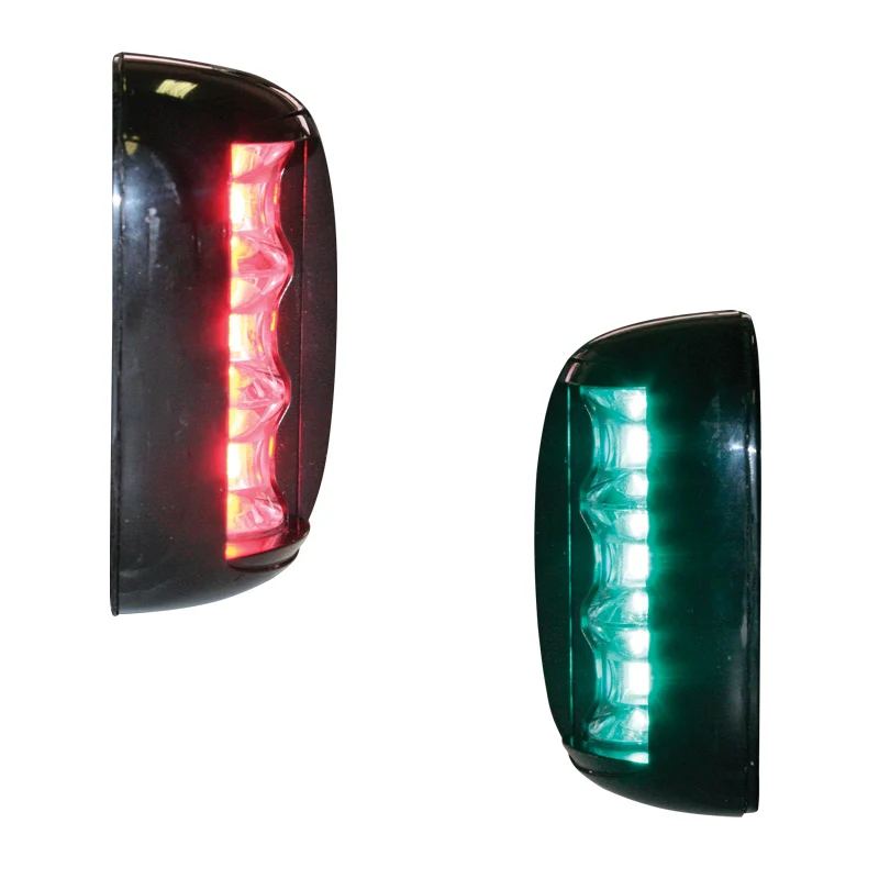 Lalizas, FOS LED-lanterne - Styrbord/babord sett, 12-24Vdc, 1,5W, 2NM, IP67