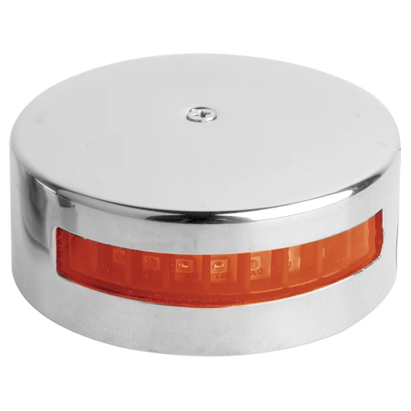 Lantern LED rustfritt stål port 12V, IP66, 33 mm, 2 NM, 33 lumen