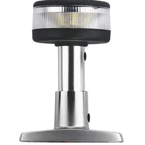 Led lanterne 360°, RINA-sertifisert, 12V, 1W, Rustfritt stål