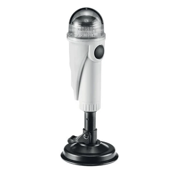 LED-lanterne gummibåt/kajakk, 360° hvit, IP65, 0,8 W, 1170524