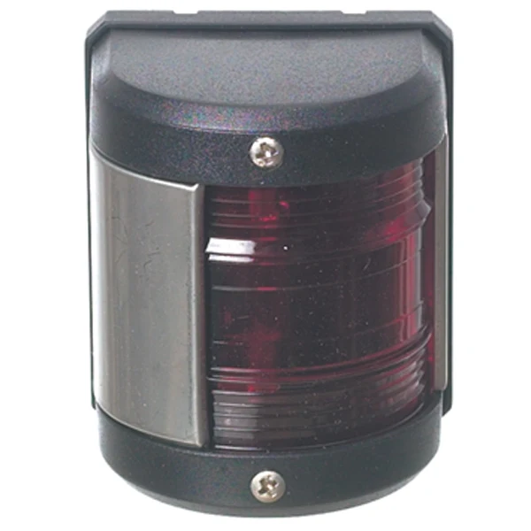 LED-lanterne, port, 1 NM, 12V, IP65, 0,54W, 112,5º rødt lysvinkel