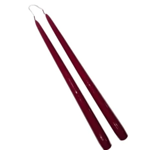 Lakk stakelys - Bordeaux - 32 cm