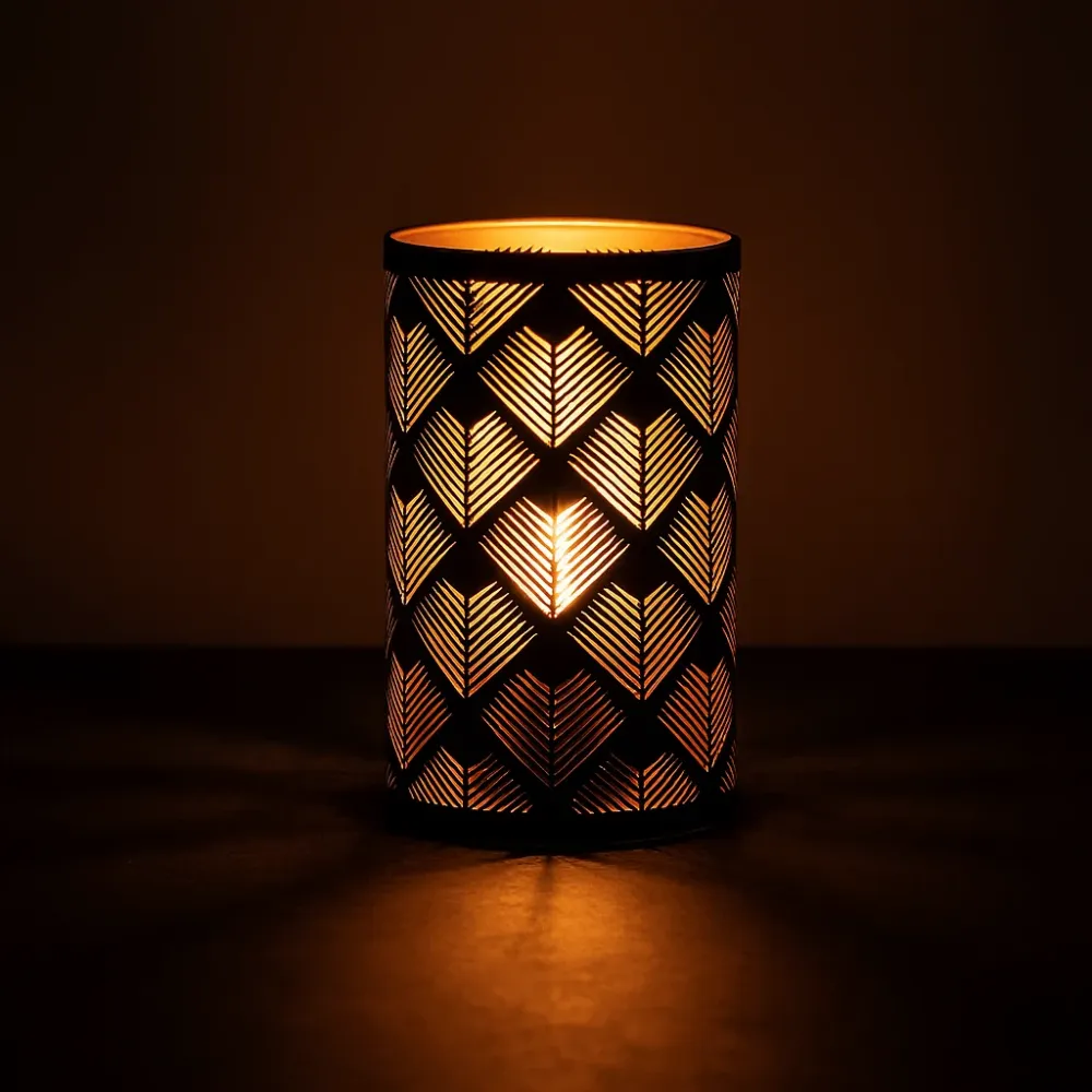 Nata LED lyslykt geo