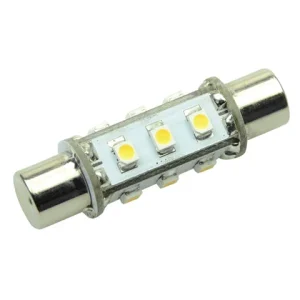 Talamex, LED Bulb12 Festoon Aqua Signal, 42 mm, 2900K, 75 lumen, 12V/24V (1 stk)
