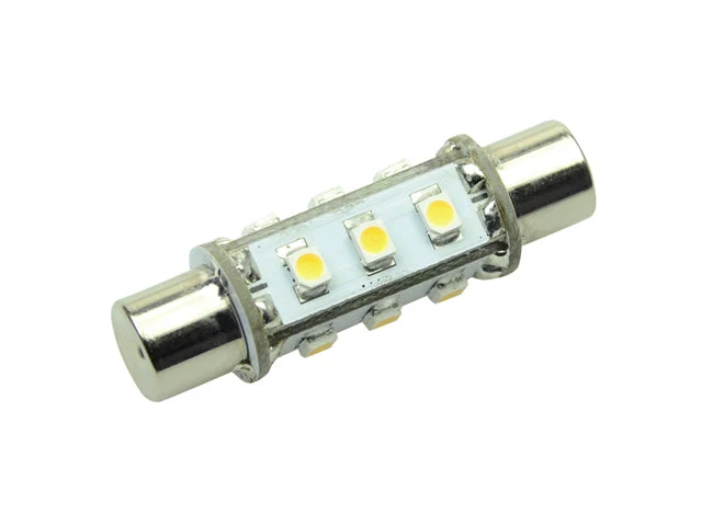 Talamex, LED Bulb12 Festoon Aqua Signal, 42 mm, 2900K, 75 lumen, 12V/24V (1 stk)