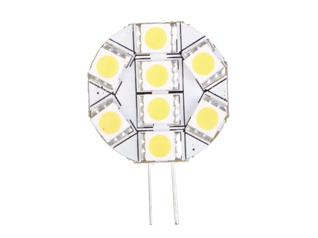 Talamex, LED Bulb8 10-30V G4 LED-lampe, varmhvit, dimbar, 135 lumen, 1,2 watt