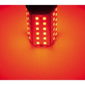 Talamex, LED-pære 60, 10-30V, Bay15d, Rød