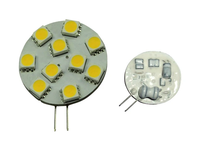 Talamex, LED-pære 10 10-30V G4-side, 30 mm, varmhvit, 2800K, dimbar, 160 lumen, 1,7 watt (1 stk.)