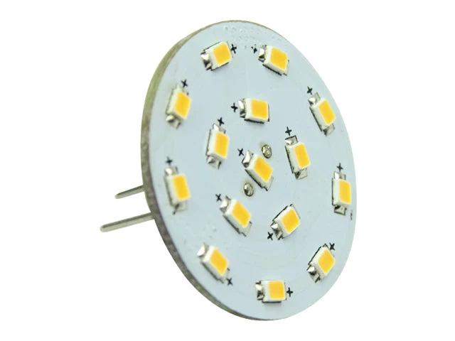 Talamex, LED-pære 15, 10-30V GZ4 2700K, 120 lumen, kan dimmes (1 stk)