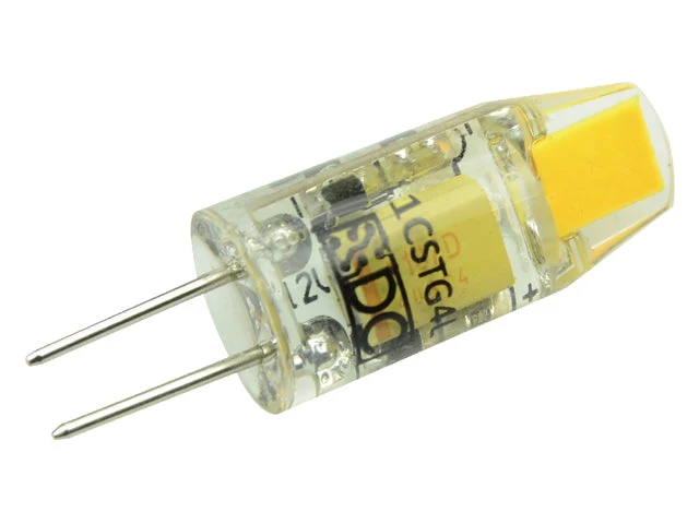 Talamex, LED-pære 1st COB 10-30V G4 2800K 110lm Dimbar