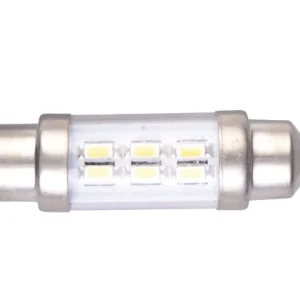 Talamex, LED-pære 3 festonglampe, 10-30V 37mm dimbar, hvit, CE-merket