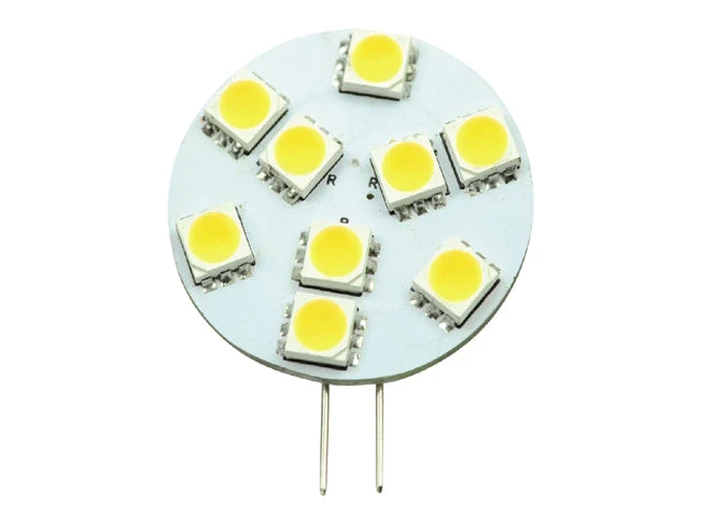 Talamex, LED-pære 9 G4-side dimbar, 10-30V, varm hvit (1 stk), 2700K