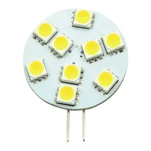 Talamex, LED-pære 9 G4-side dimbar, 10-30V, varm hvit (1 stk), 2700K