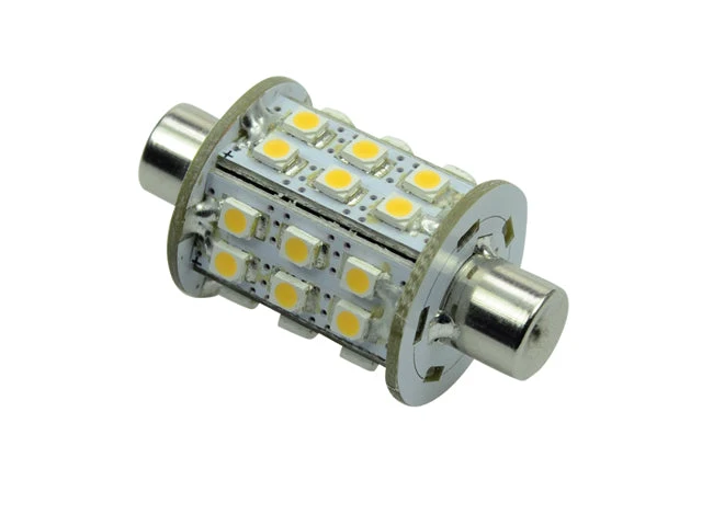Talamex, LED-pære 30 LED-lampe, 10-30V Aqua Signal, Varm hvit (1 stk.)