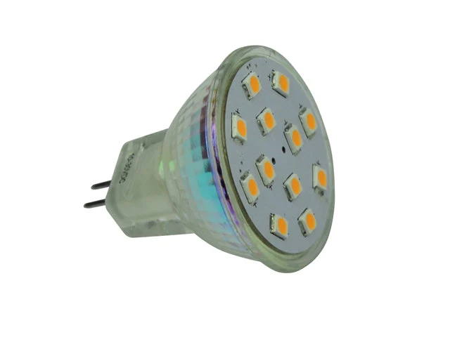 Talamex, LED-pære12 GU4 10-30V 2W 2700K Dimbar