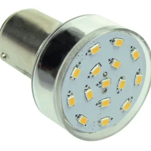 Talamex, LED-pære15, 10-30V BA15d 2700K, dimbar, 100 lumen, 1,5 watt