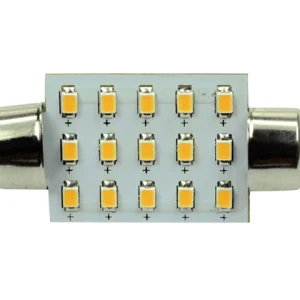 Talamex, S-LED 15 Festoon 10-30V 2700K – Størrelse: 42mm