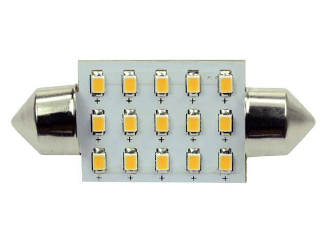 Talamex, S-LED 15 Festoon 10-30V 2700K – Størrelse: 42mm