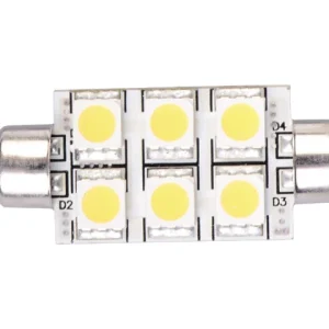 Talamex, S-LED 6 Festoons 10-30V 100 Lumen – Størrelse: 42mm