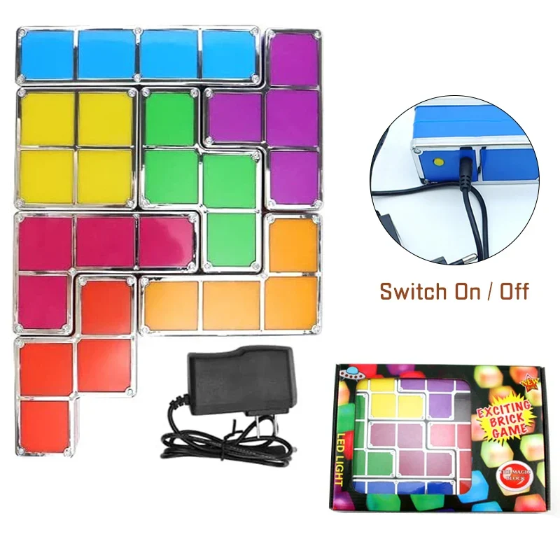 Tetris Night Light - Lys opp kreativiteten - Tetris-lampe