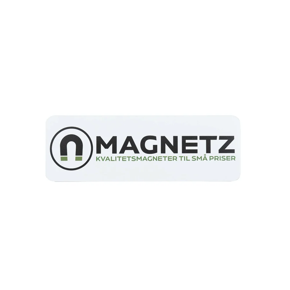 7x21 cm magnettrykk (1,0) m/runde hjørner