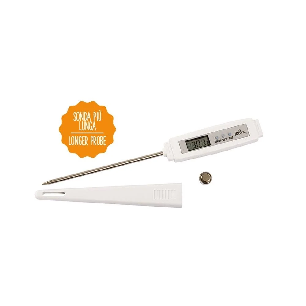 Decora Digitalt termometer m/lang nål