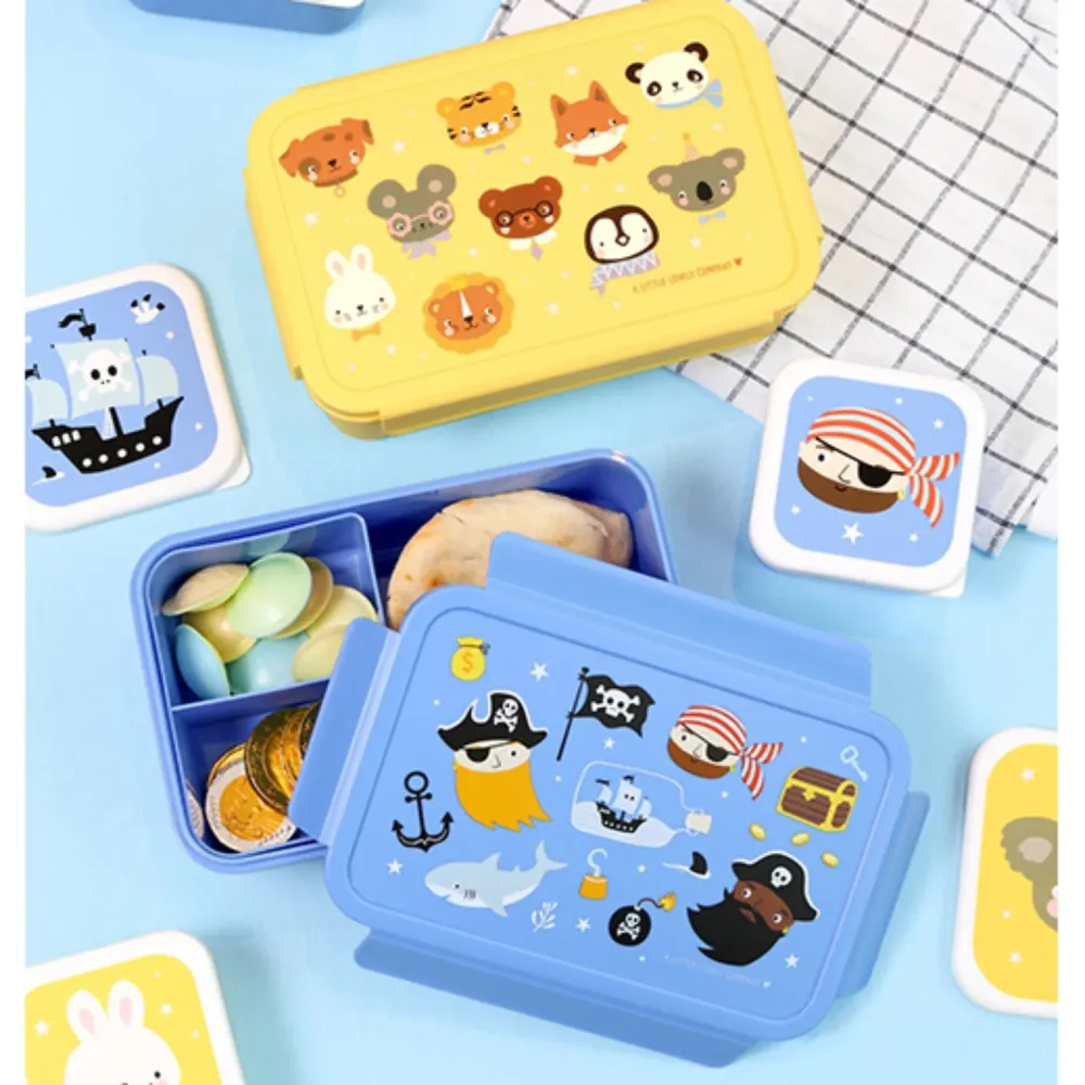 Little Lovely Company Animal Friends Bento Matboks