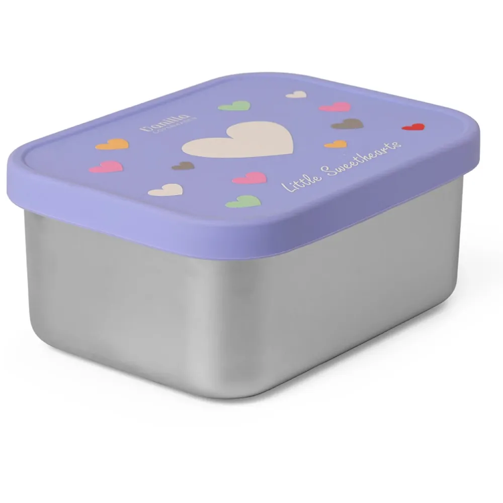 Vanilla COPENHAGEN Lavender Hearts Lunch Box
