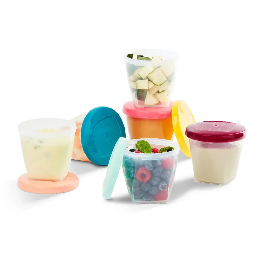 Babymoov Multi Madbøtter 250 Ml 6-Pakke