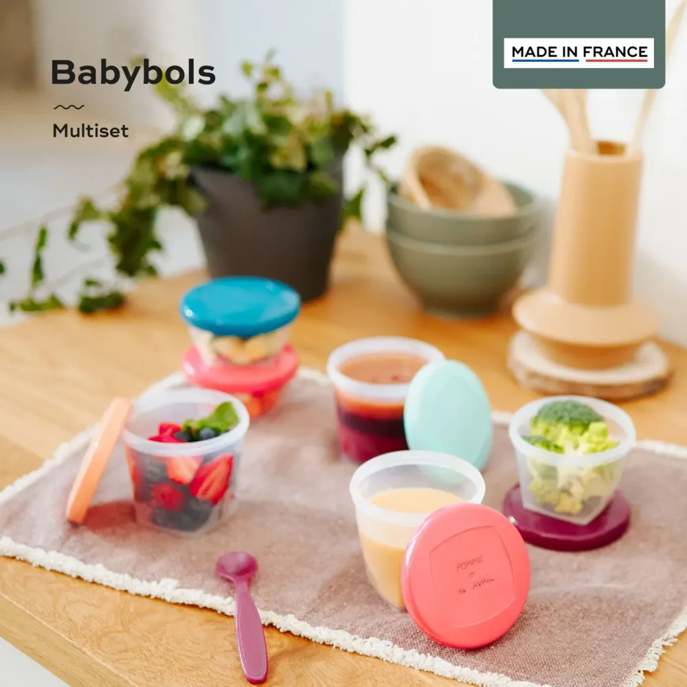 Babymoov Multi Madbøtter Multisæt + Skjeer