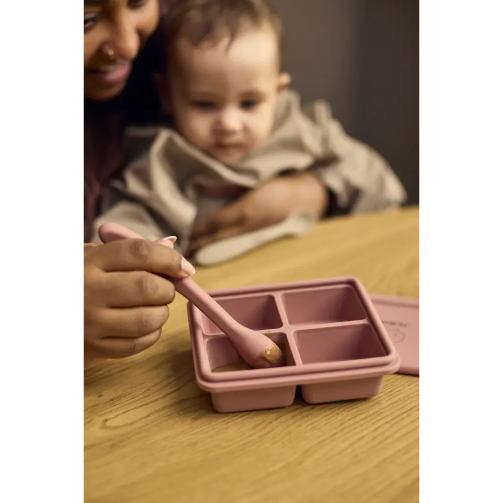 FILIBABBA Rose Mix Baby Food Freezer Tray 4x65 Ml 2-Pakning