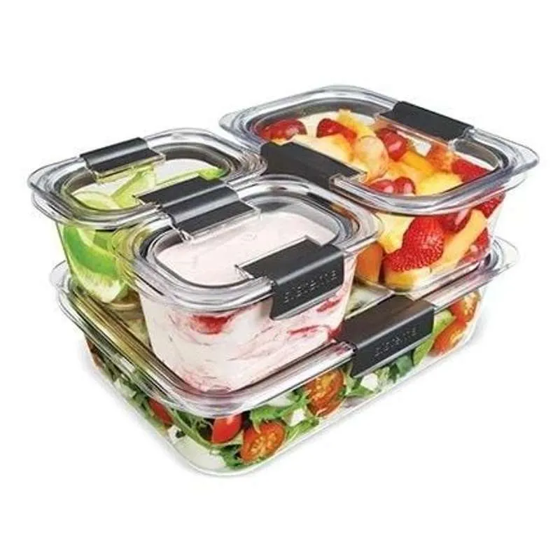 Sistema Matoppbevaring - Brilliance - 4-Pak - Svart