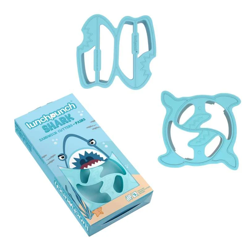 Lunch Punch Utstikkere i Sett - Shark