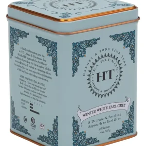 Harney & Sons Winter White Earl Grey – Hvit te med bergamott
