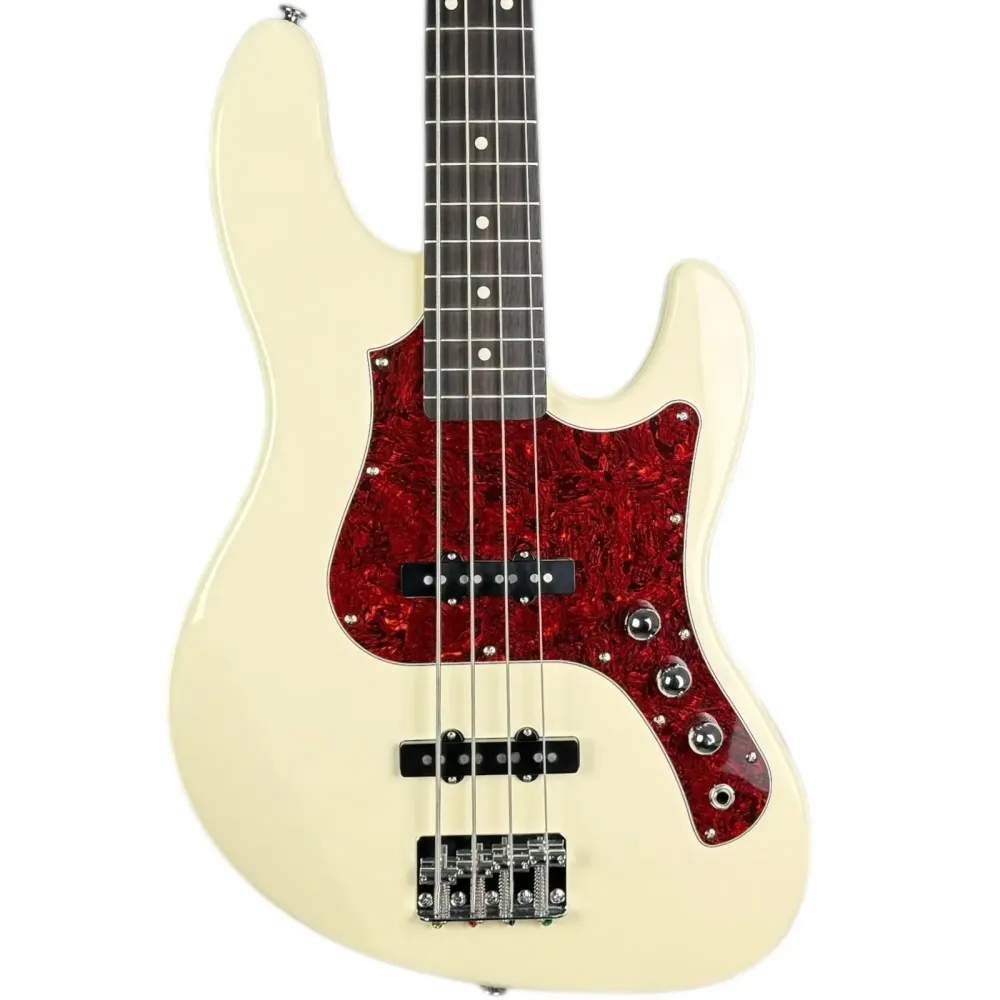 FGN Boundary Mighty Jazz Bass (BMJ2-R) 2023 - Hvit
