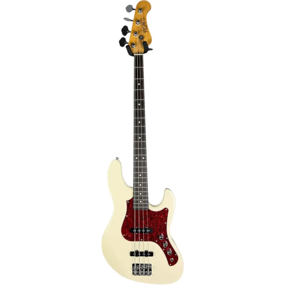 FGN Boundary Mighty Jazz Bass (BMJ2-R) 2023 - Hvit