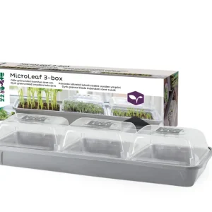 Minidrivhus Micro Leaf-boks 3 1 | Praktisk dyrking av mikrogrønt året rundt