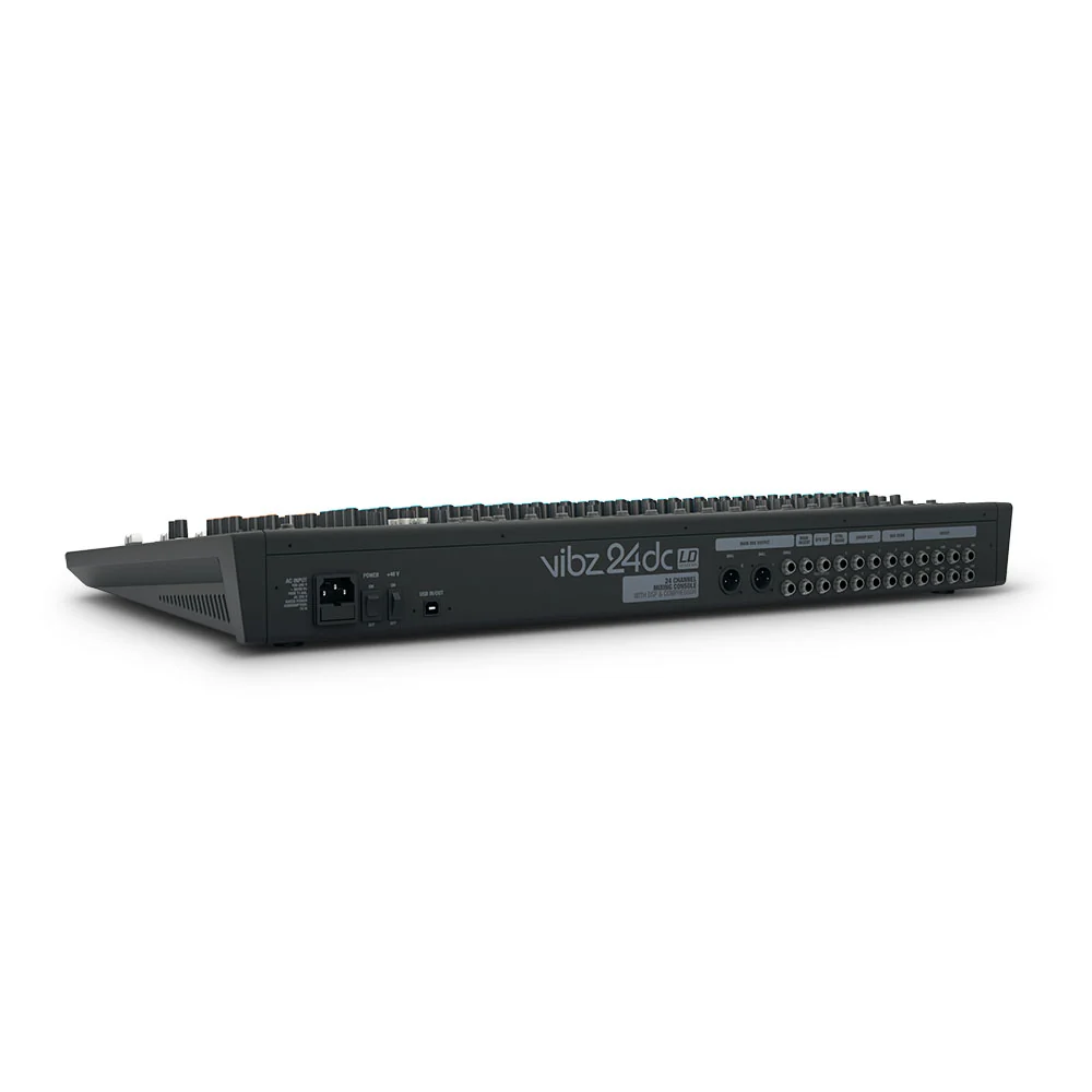 LD Systems VIBZ 24 DC - 24-kanals mixerkonsol med DFX og kompressor