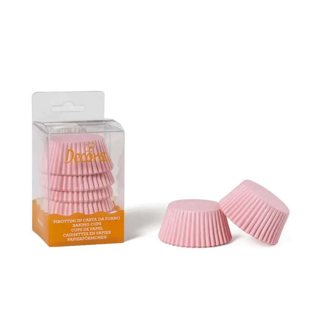 Store muffinsformer, Jumbo -Rosa- pk/60