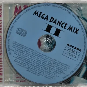 Various Artists. 1994. Mega Dance Mix II. Musikk-CD.
