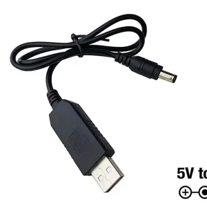 Boston BPC-9V1A strømomformer fra USB 5V til 9V- bruk en powerbank å drive pedalbrettet ditt
