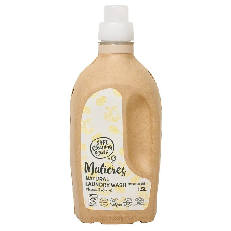 Mulieres naturlige klesvask fersk sitrus 1,5l