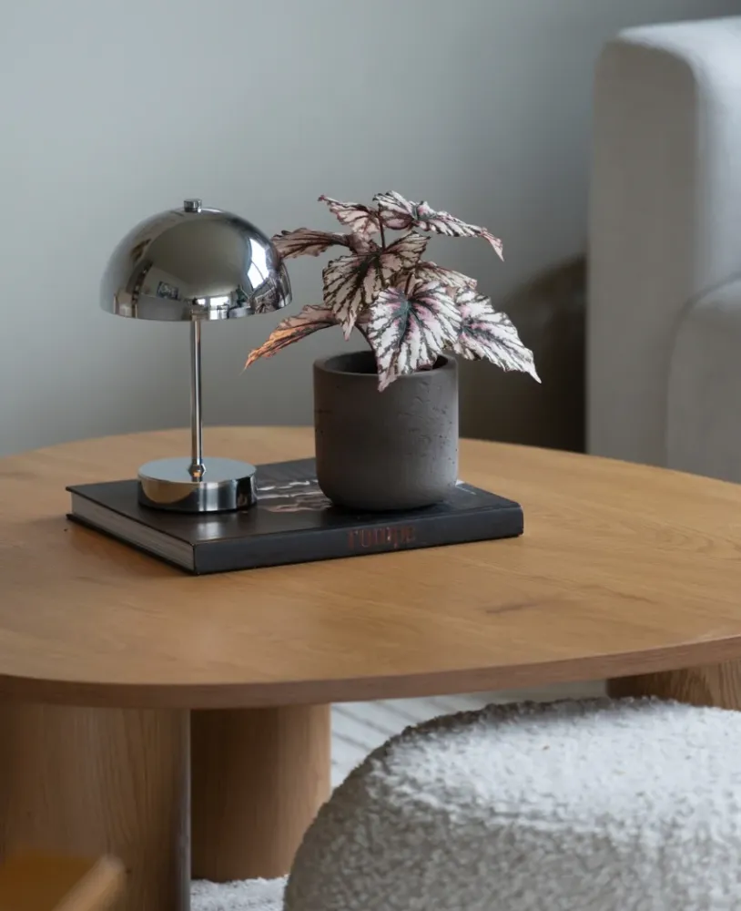 Kunstig Begonia i Potte Lilla UV 25cm