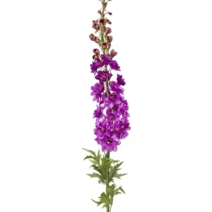 Kunstig Delphinium Stilk Lilla XL 130cm